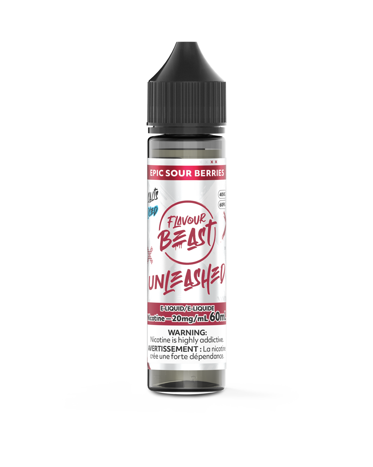 Unleashed E-Liquid - Epic Sour Berries (ON)