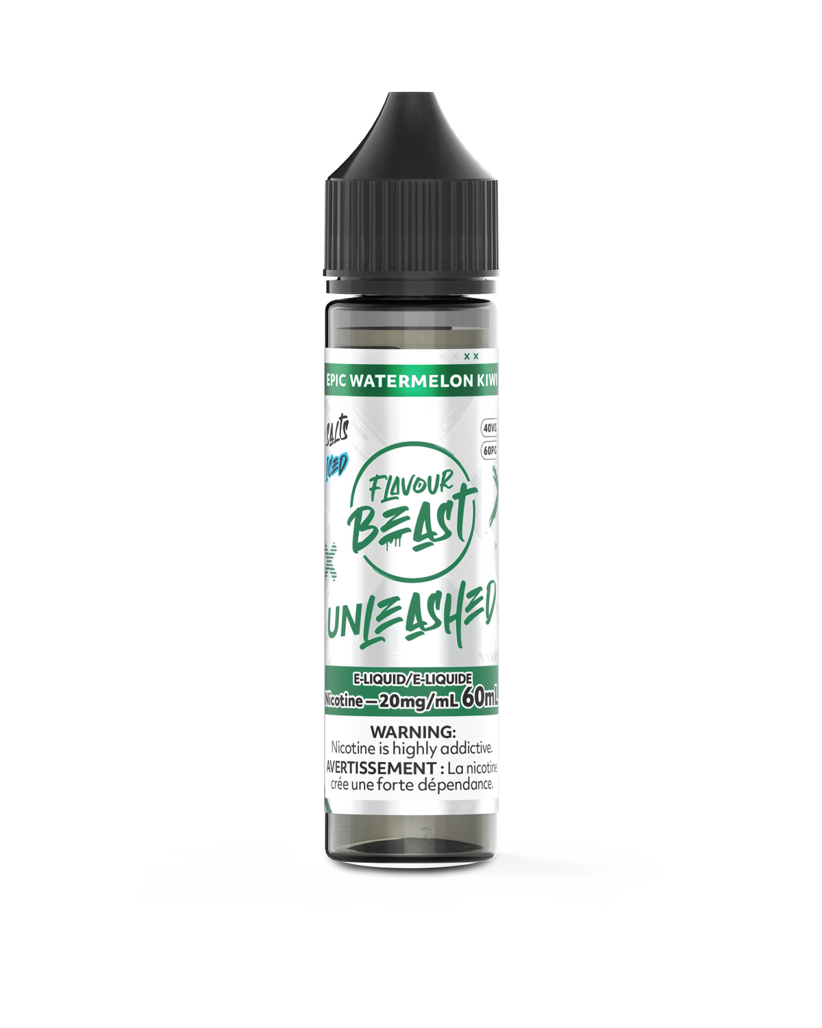 Unleashed E-Liquid - Epic Watermelon Kiwi (ON)