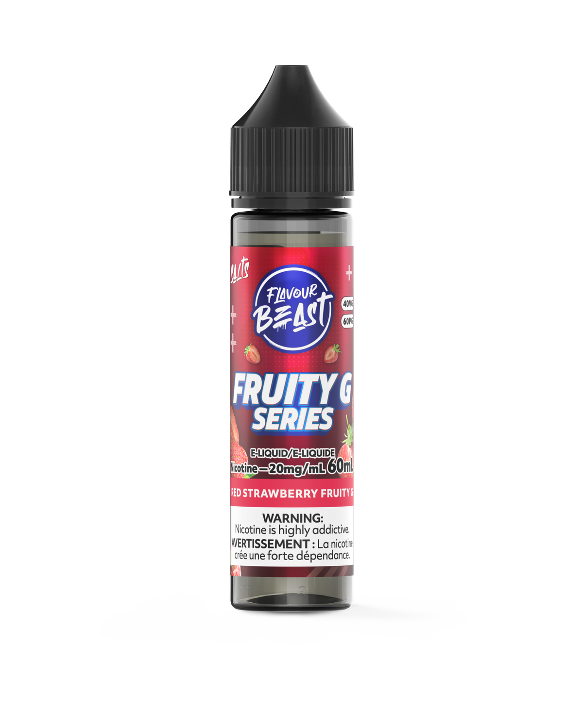Flavour Beast E-liquid - Red Strawberry Fruity G