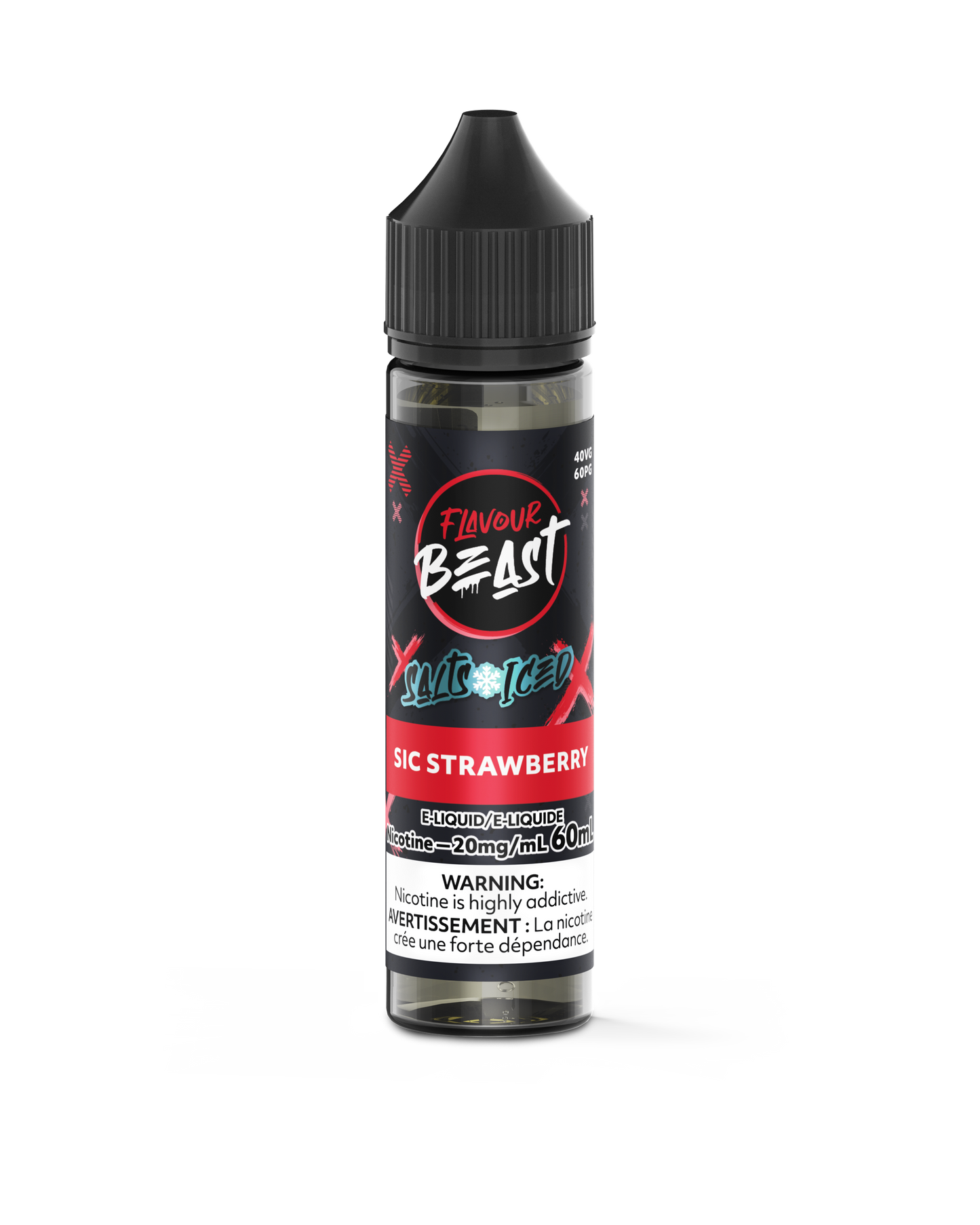 E-Liquid - Sic Strawberry Iced