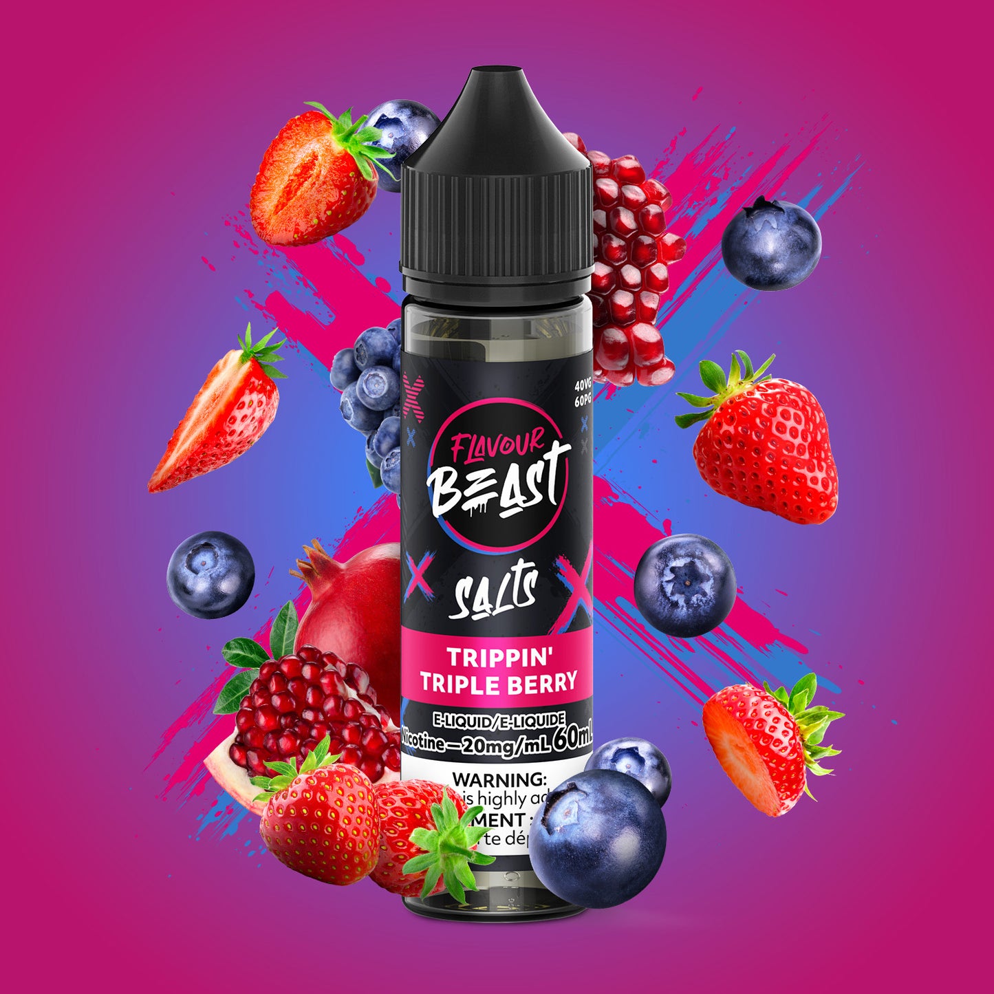 E-Liquid - Trippin' Triple Berry