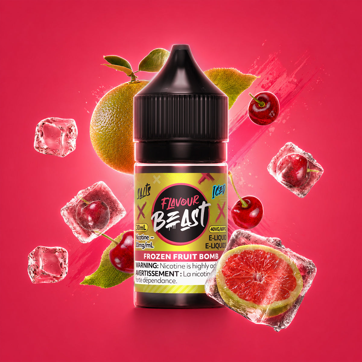 Flavour Beast E-liquid - Frozen Fruit Bomb Iced