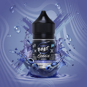 Chuggin E-Liquid - Chuggin Blueberry Sparkle (Iced) (AB)