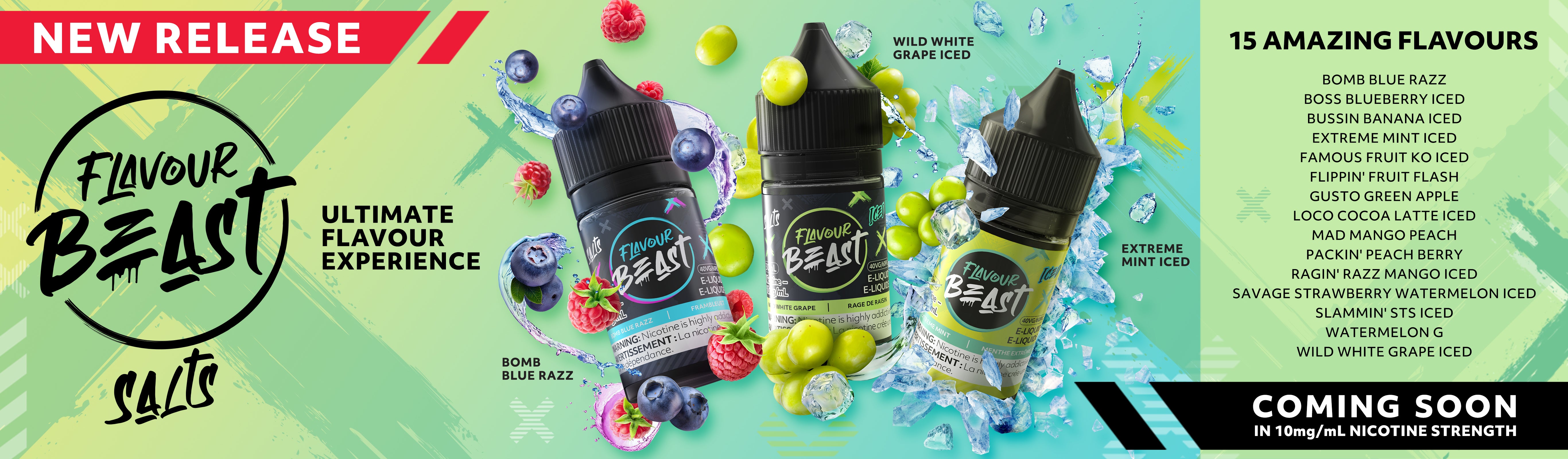 Flavour Beast Fixx Disposable - Mystiq Mint Iced