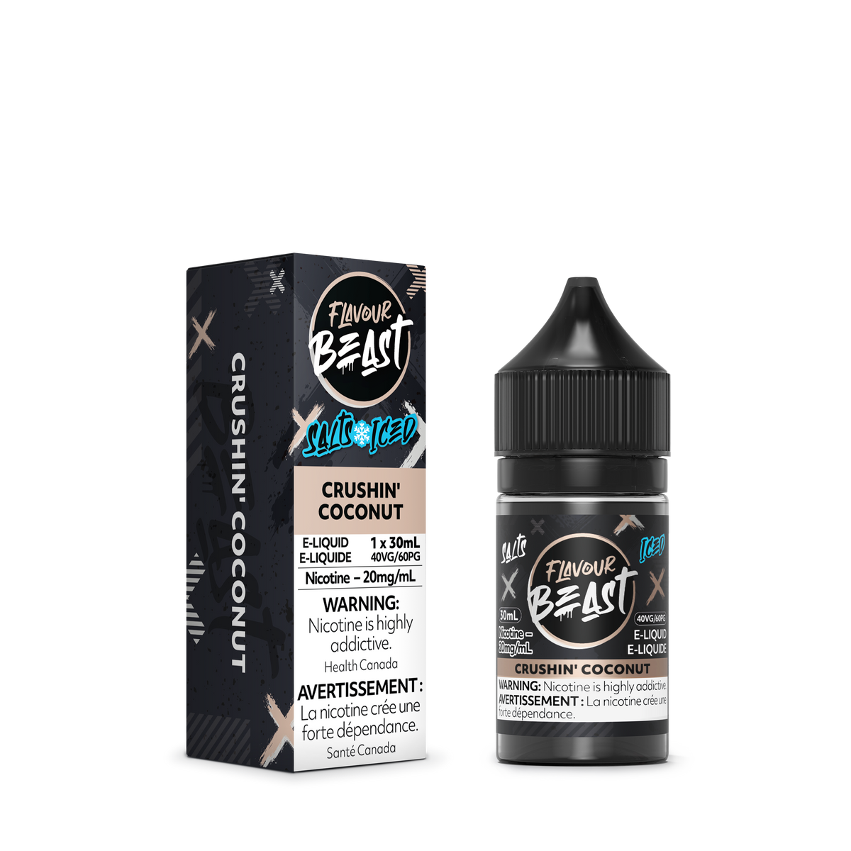 Flavour Beast E-liquid - Crushin' Coconut Iced