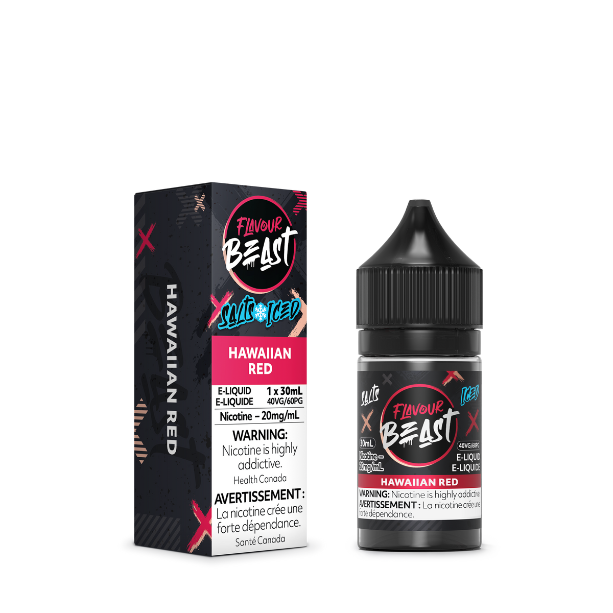 Flavour Beast E-liquid - Hawaiian Red Iced