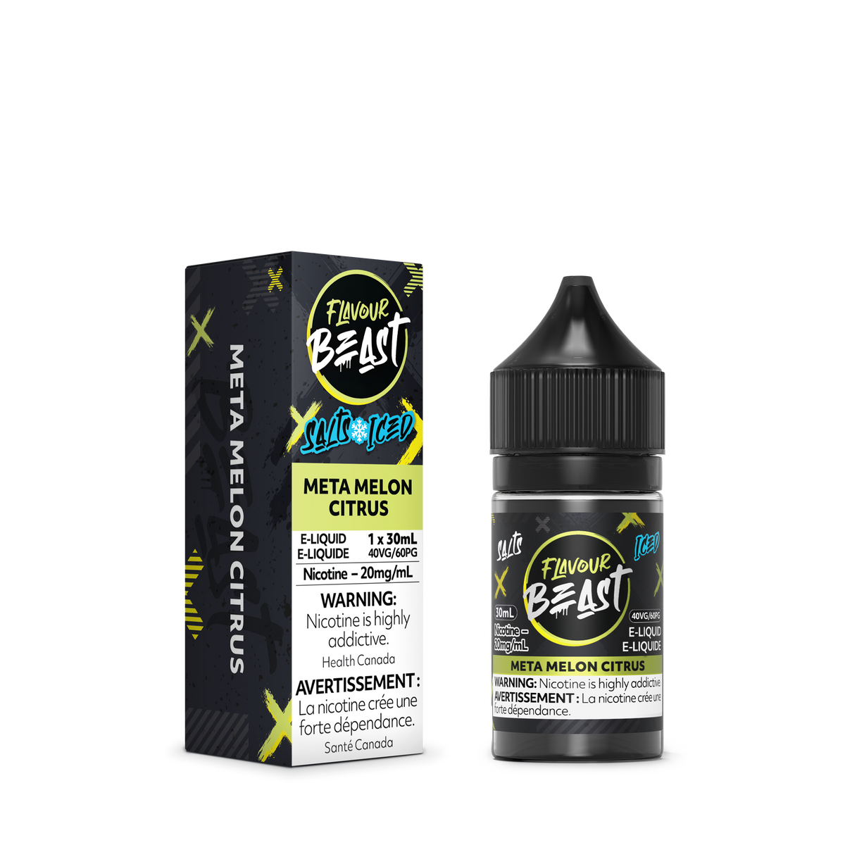 Flavour Beast E-Liquid - Meta Melon Citrus (Iced)