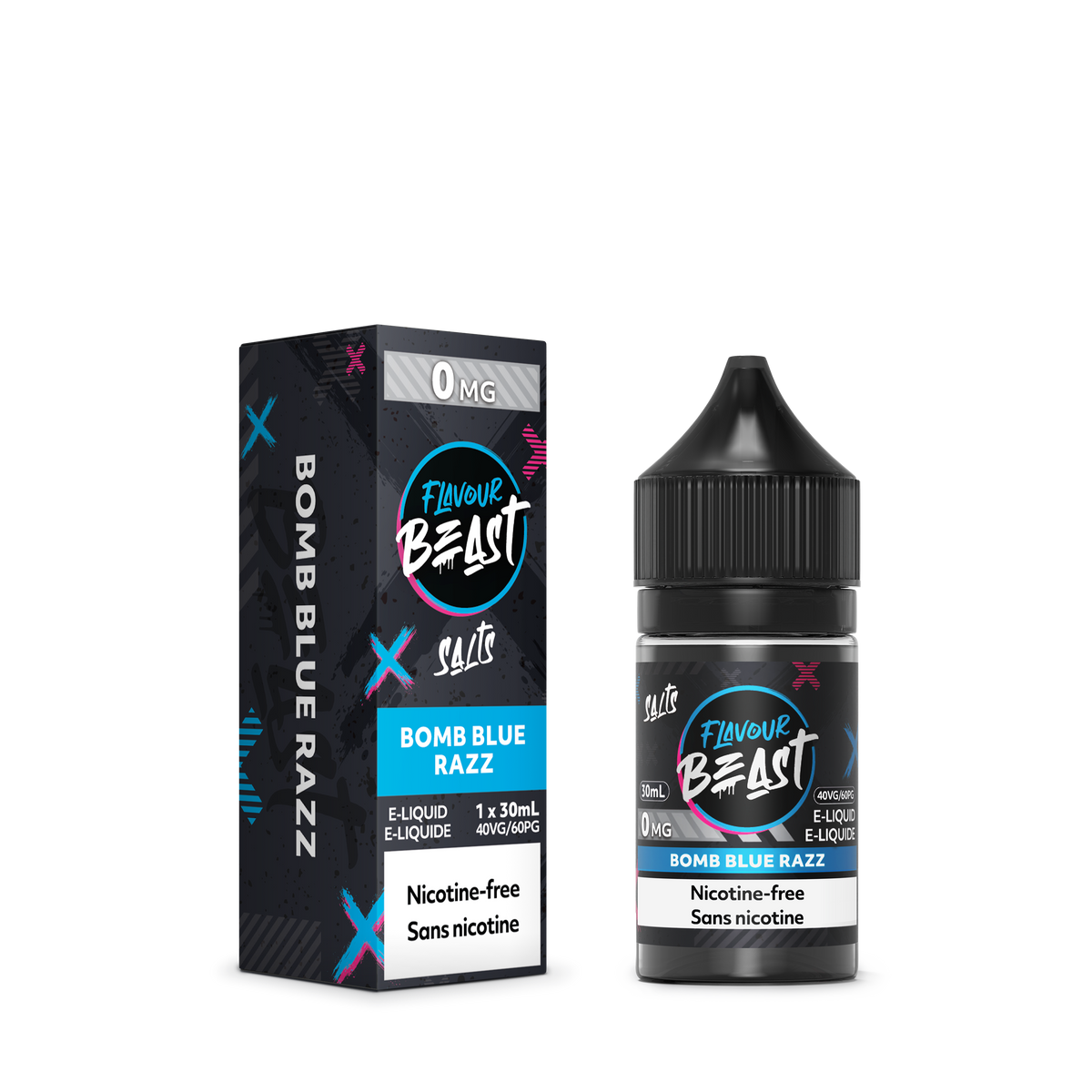 Flavour Beast E-Liquid - Bomb Blue Razz