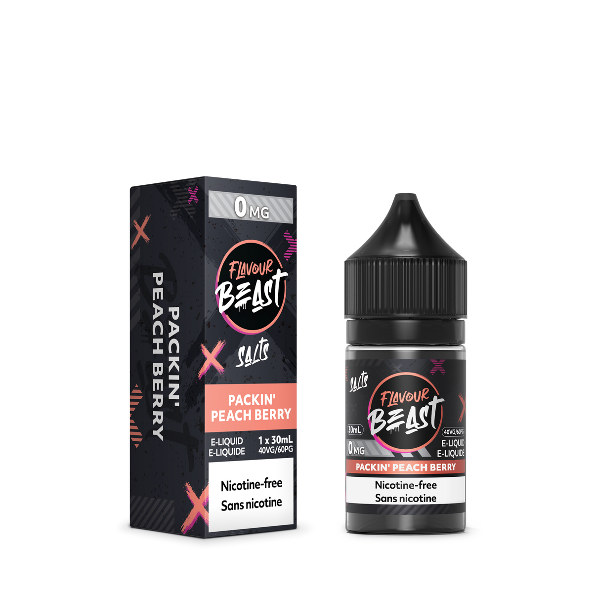 Flavour Beast E-Liquid - Packin' Peach Berry