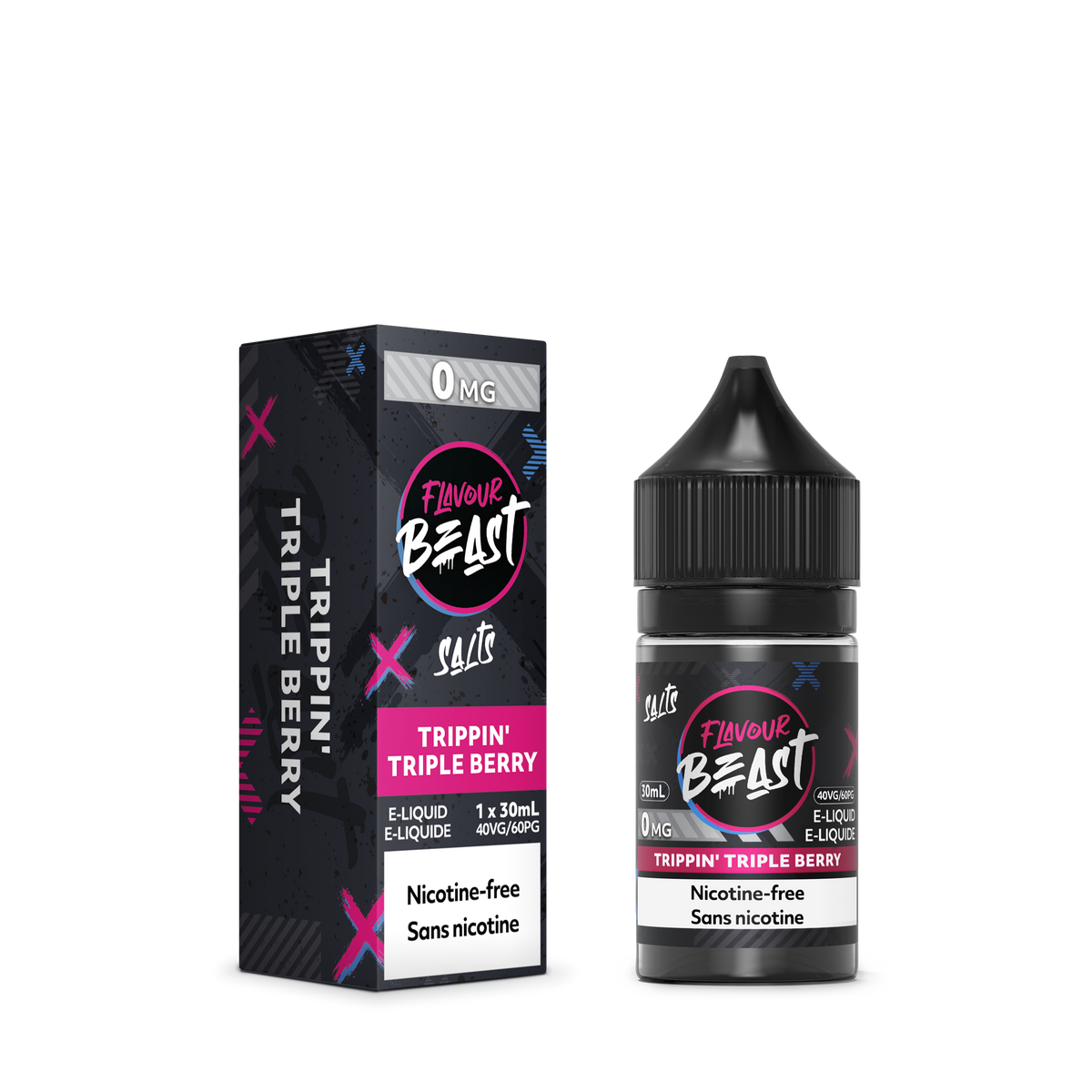 Flavour Beast E-Liquid - Trippin' Triple Berry