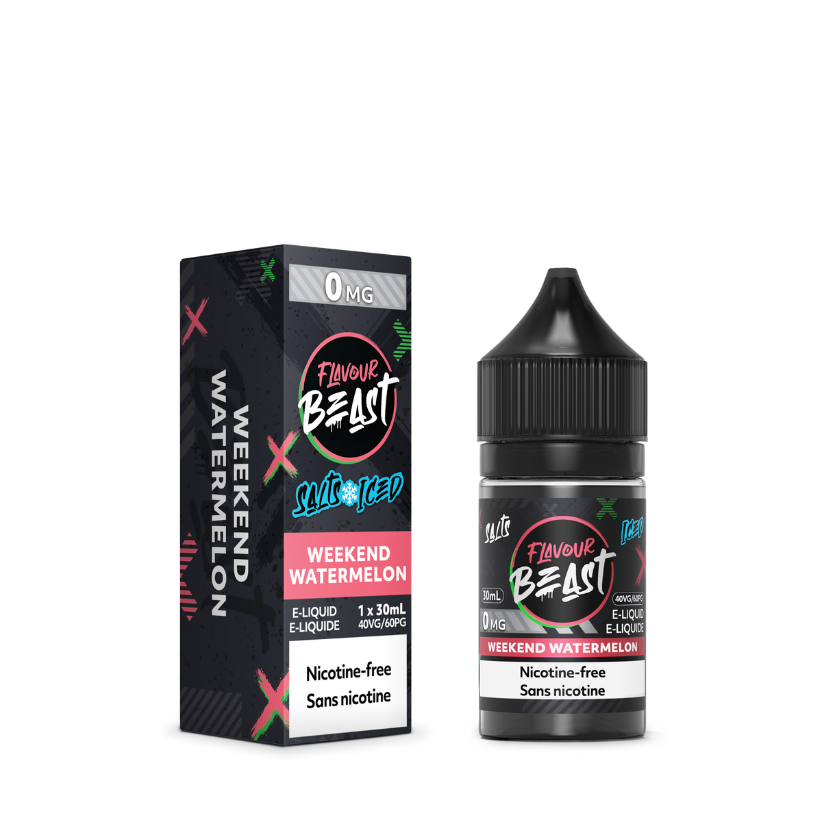 Flavour Beast E-Liquid - Weekend Watermelon Iced