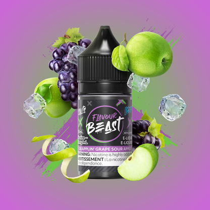 E-Liquid - Grapplin' Grape Sour Apple Iced