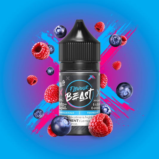Bomb Blue Razz Vape - Flavour Beast E-Liquid