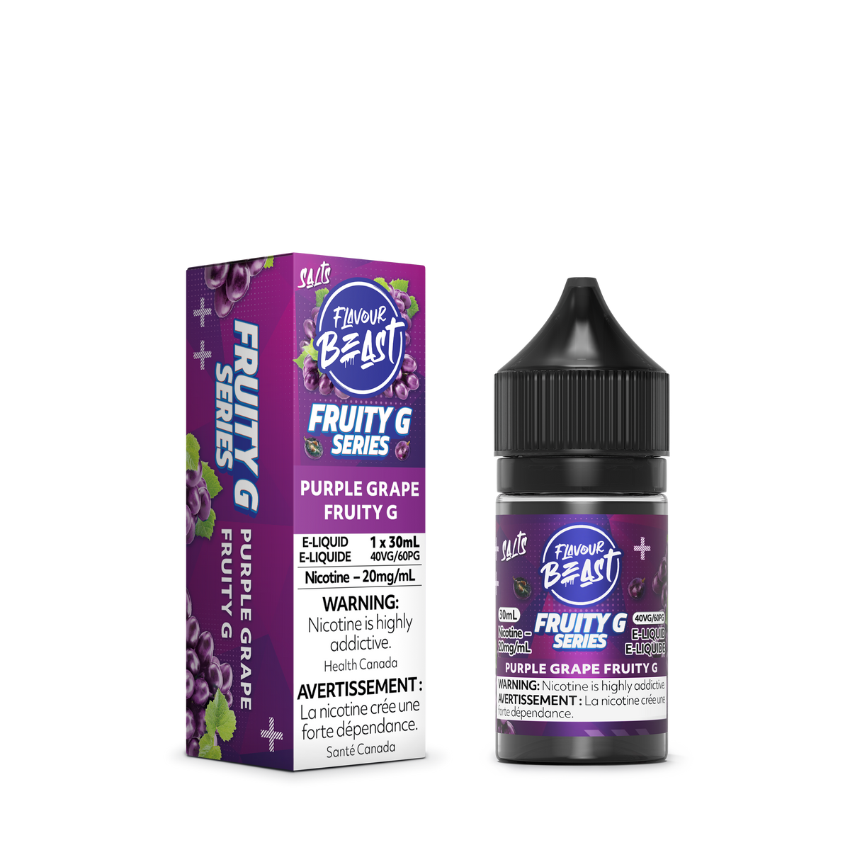 Flavour Beast E-liquid - Purple Grape Fruity G (AB)