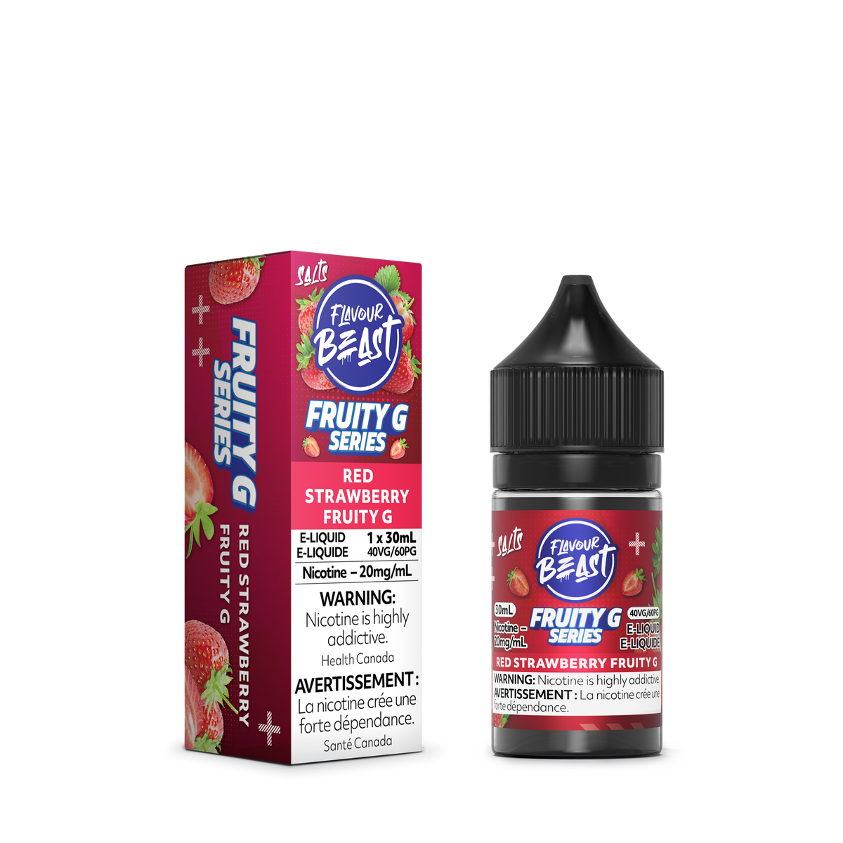 Flavour Beast E-liquid - Red Strawberry Fruity G (AB)