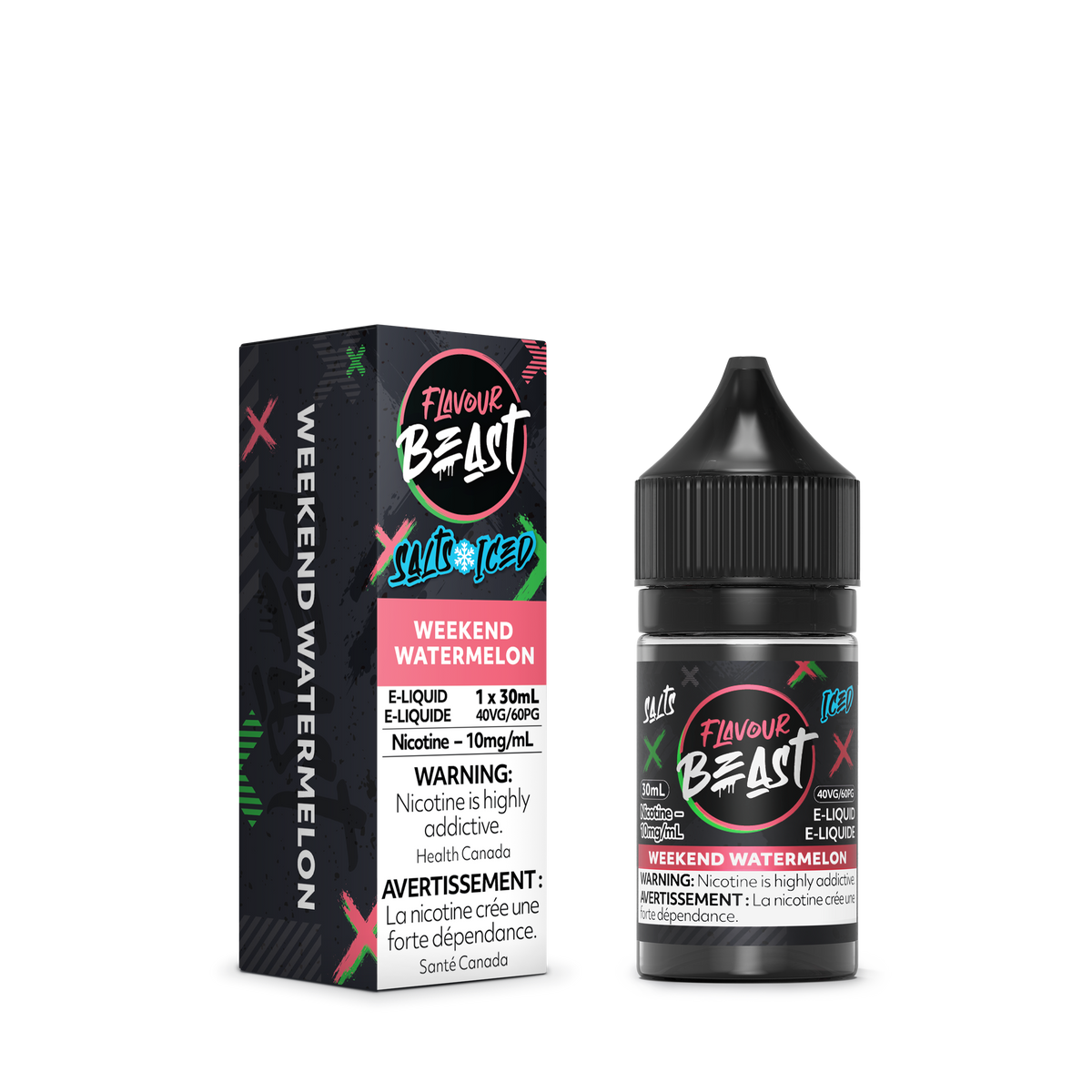 Flavour Beast E-Liquid - Weekend Watermelon Iced (MB)
