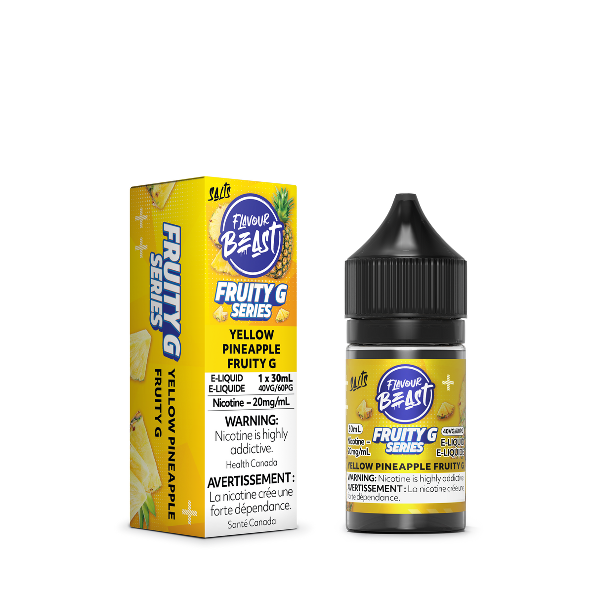 Flavour Beast E-liquid - Yellow Pineapple Fruity G (AB)