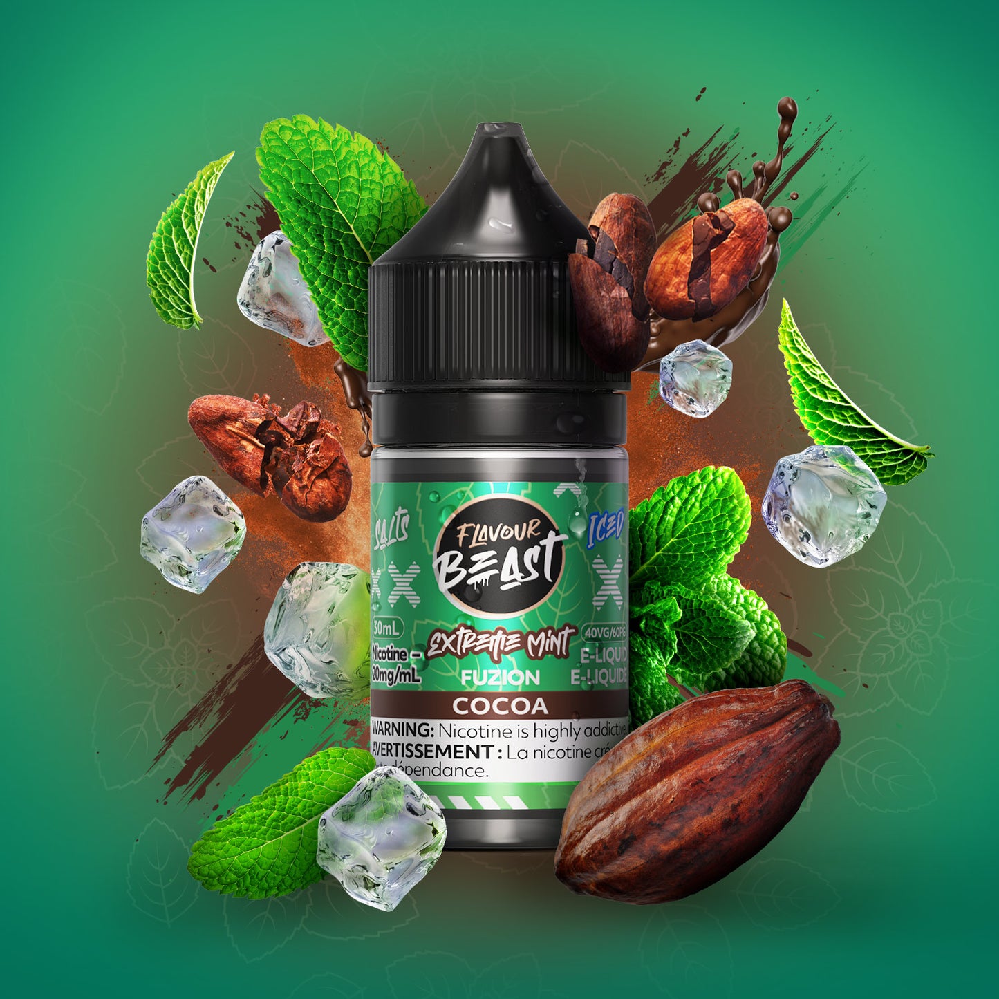 E-Liquid - Extreme Mint Fuzion Cocoa Iced