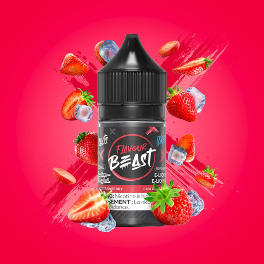 Sic Strawberry Iced - Flavour Beast E-Liquid 