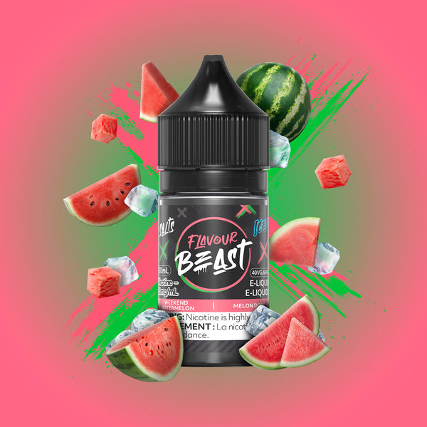 Weekend Watermelon Iced - Flavour Beast E-Liquid Weekend Watermelon Iced - Flavour Beast E-Liquid
