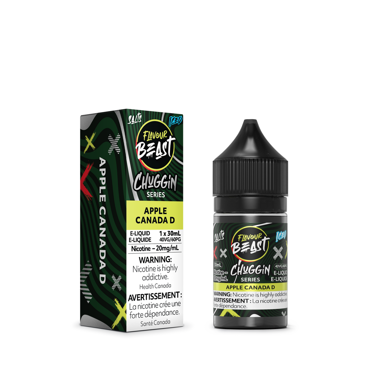 Chuggin E-Liquid - Chuggin Apple Canada D (Iced) (AB)