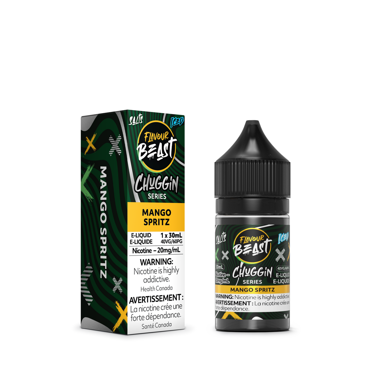 Chuggin E-Liquid - Chuggin Mango Spritz  (Iced) (AB)