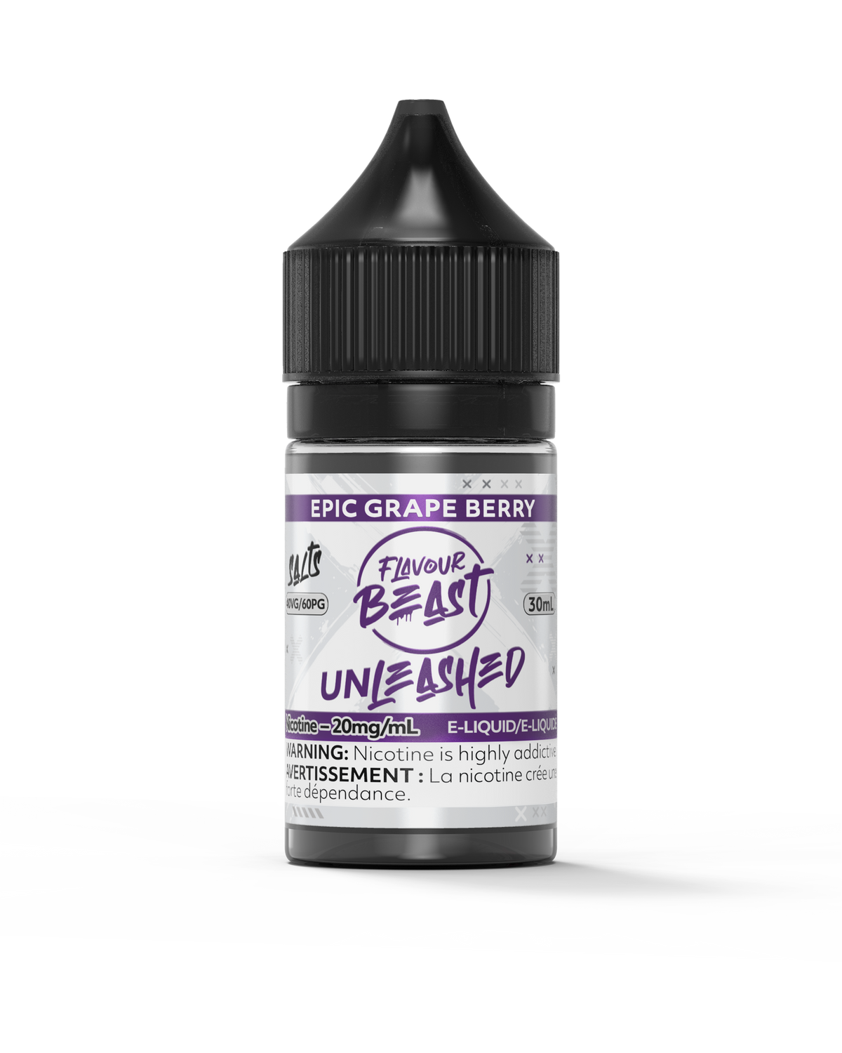 Flavour Beast E-Liquid - Unleashed - Epic Grape Berry