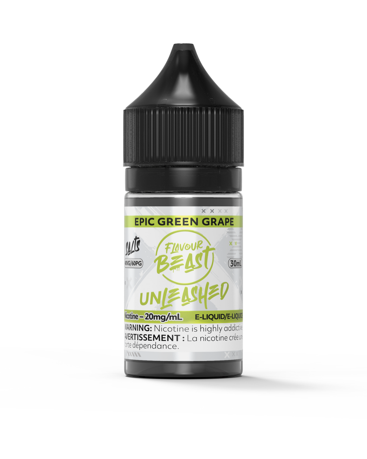 Flavour Beast E-Liquid - Unleashed - Epic Green Grape