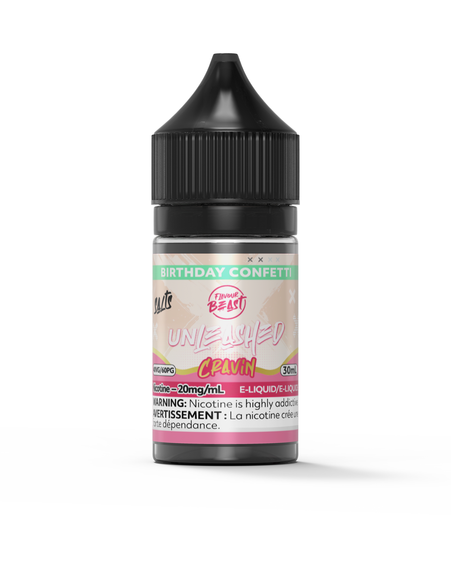 Flavour Beast E-Liquid - Unleashed Cravin - Birthday Confetti