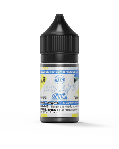 Flavour Beast E-Liquid - Unleashed Sippin - Blueberry Lemon Squeeze