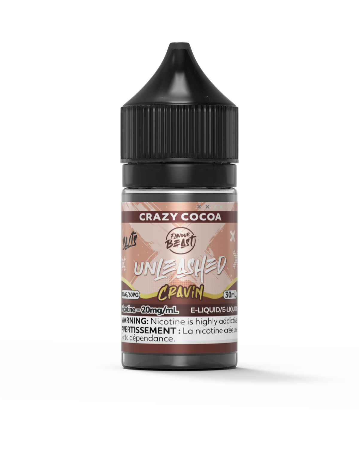 Flavour Beast E-Liquid - Unleashed Cravin - Crazy Cocoa (AB)
