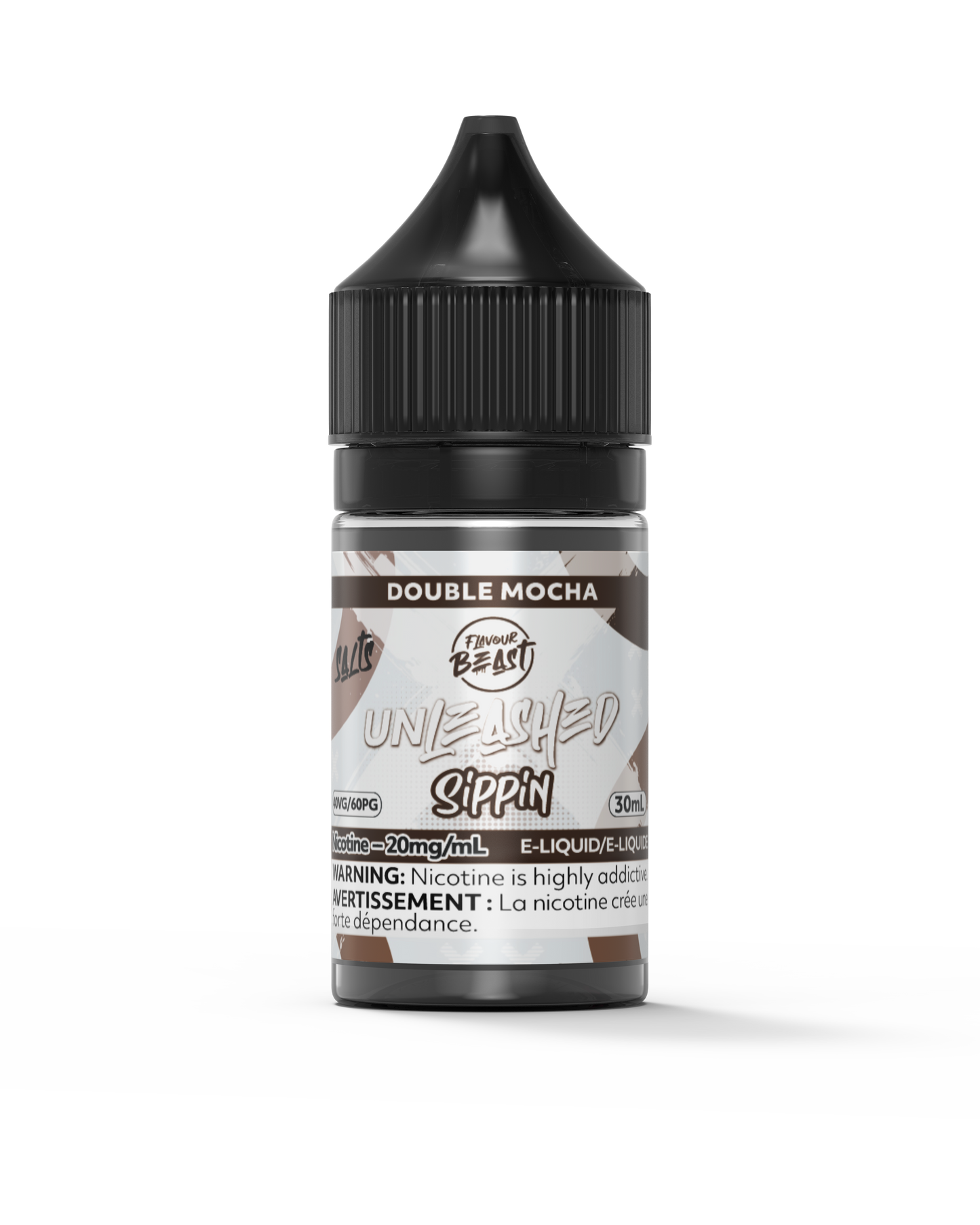 Flavour Beast E-Liquid - Unleashed Sippin - Double Mocha