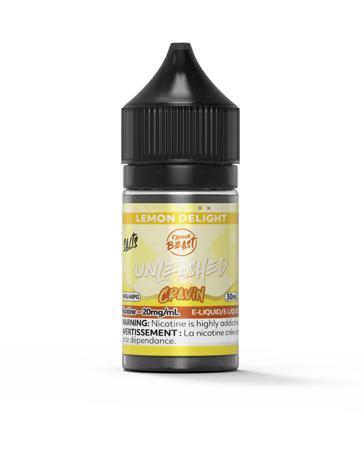 Flavour Beast E-Liquid - Unleashed Cravin - Lemon Delight