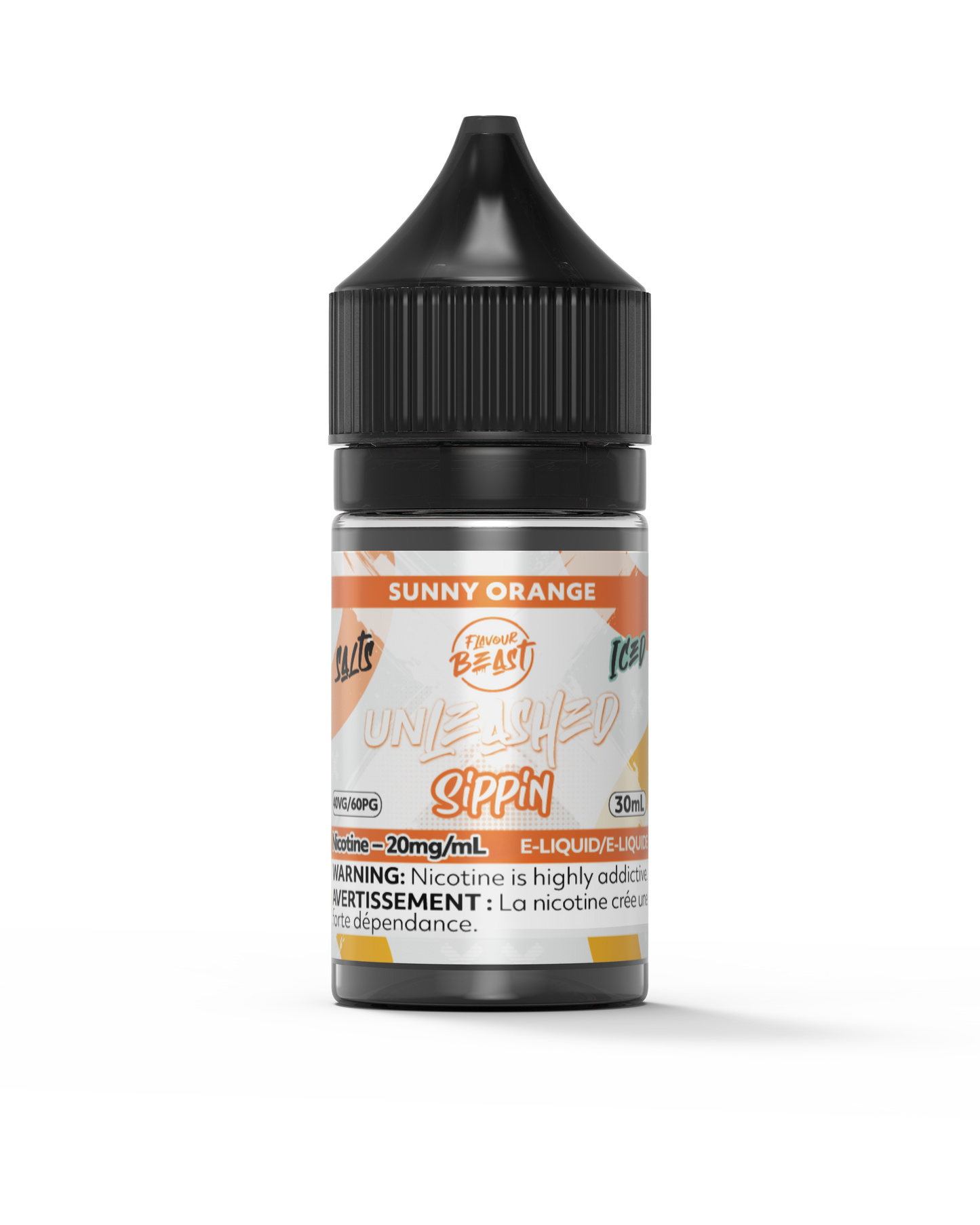 Flavour Beast E-Liquid - Unleashed Sippin - Sunny Orange