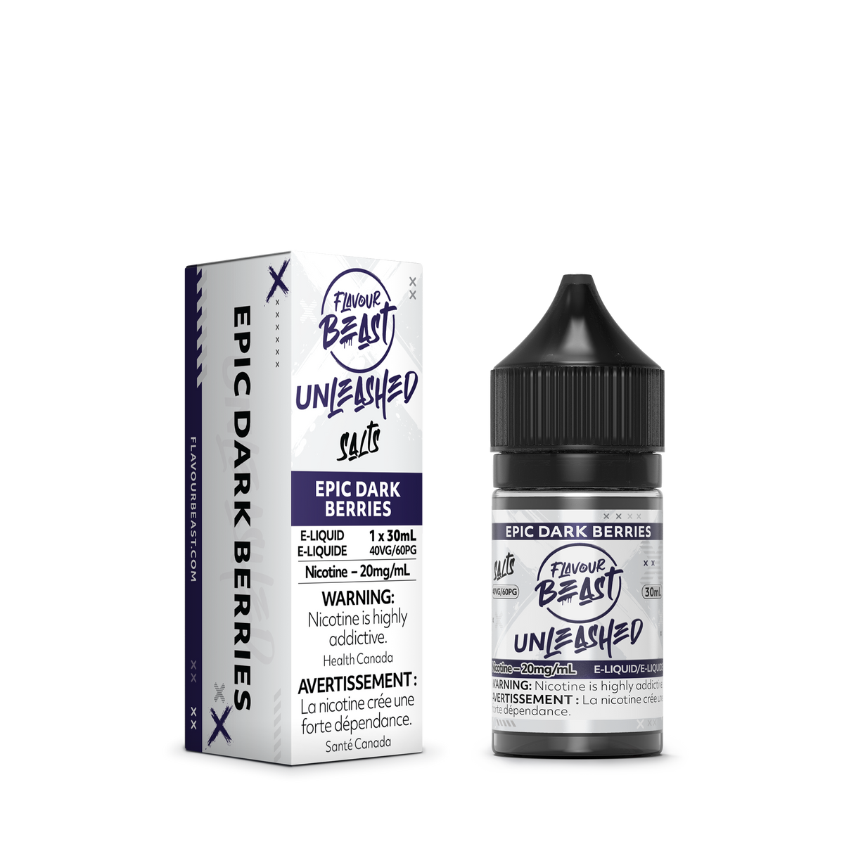 Flavour Beast E-Liquid - Unleashed - Epic Dark Berries