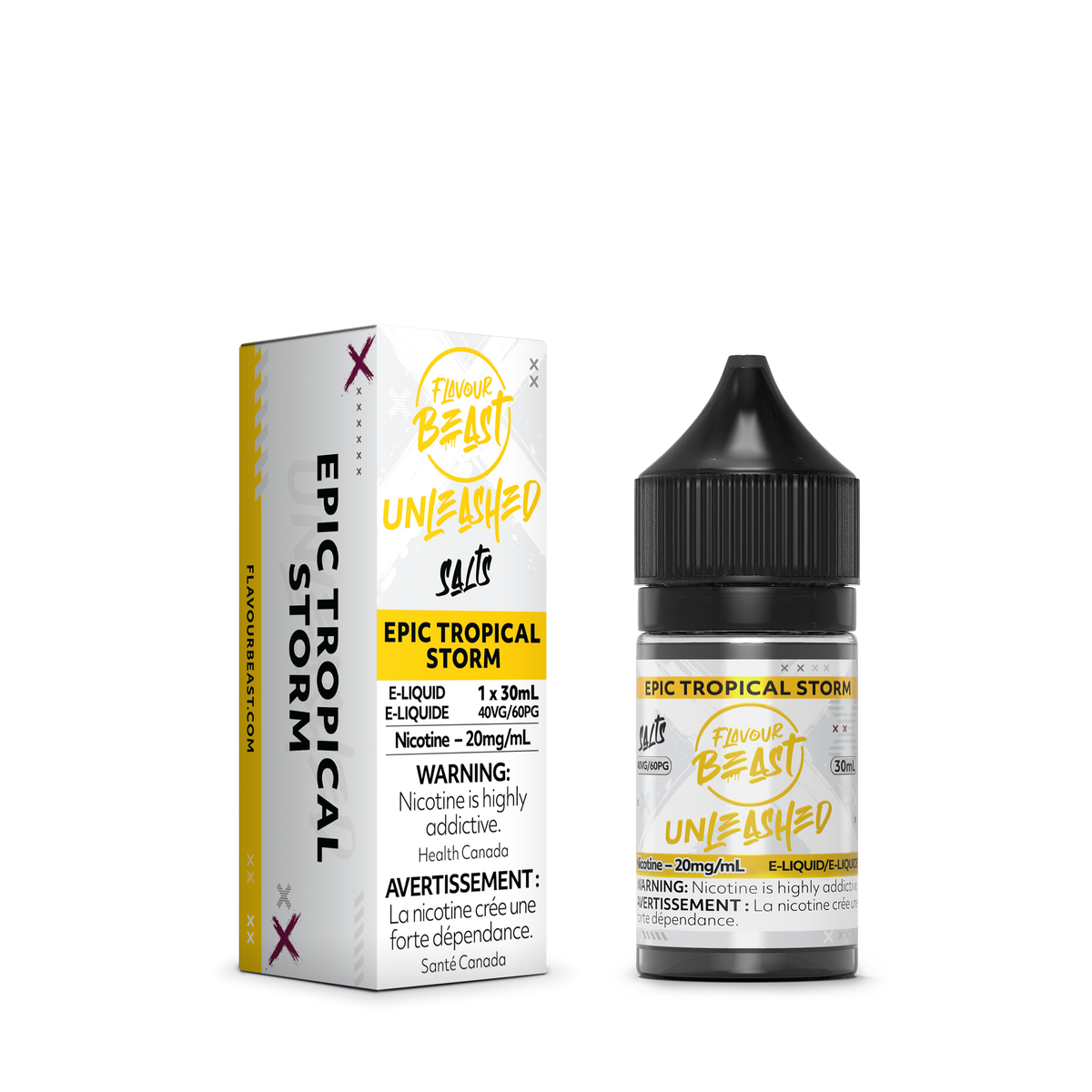 Flavour Beast E-Liquid - Unleashed - Epic Tropical Storm