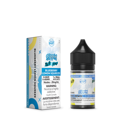 Flavour Beast E-Liquid - Unleashed Sippin - Blueberry Lemon Squeeze