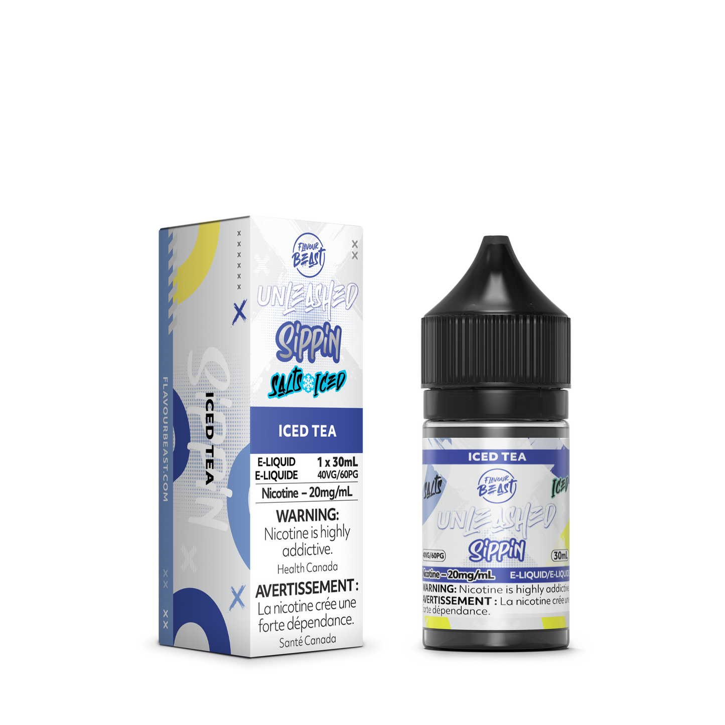 Flavour Beast E-Liquid - Unleashed Sippin - Iced Tea