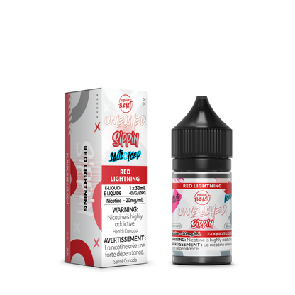 Flavour Beast E-Liquid - Unleashed Sippin - Red Lightning