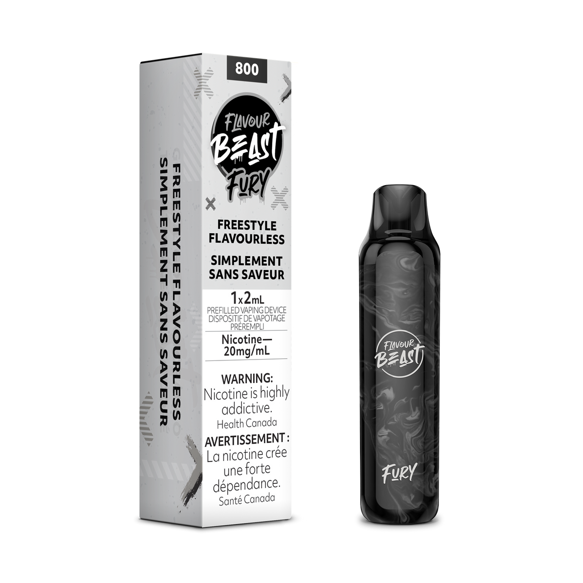 Freestyle Flavourless - Fury Disposable Vape Flavour Beast Freestyle Flavourless - Fury Disposable Vape Flavour Beast