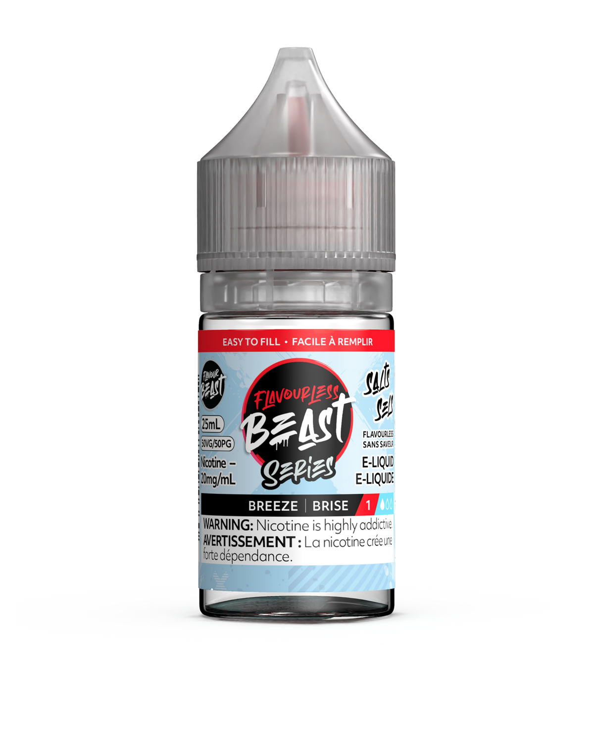 E-Liquid Flavourless - Breeze 1 (NB)