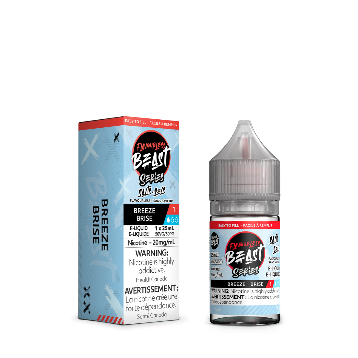 E-Liquid Flavourless - Breeze 1 (NB)