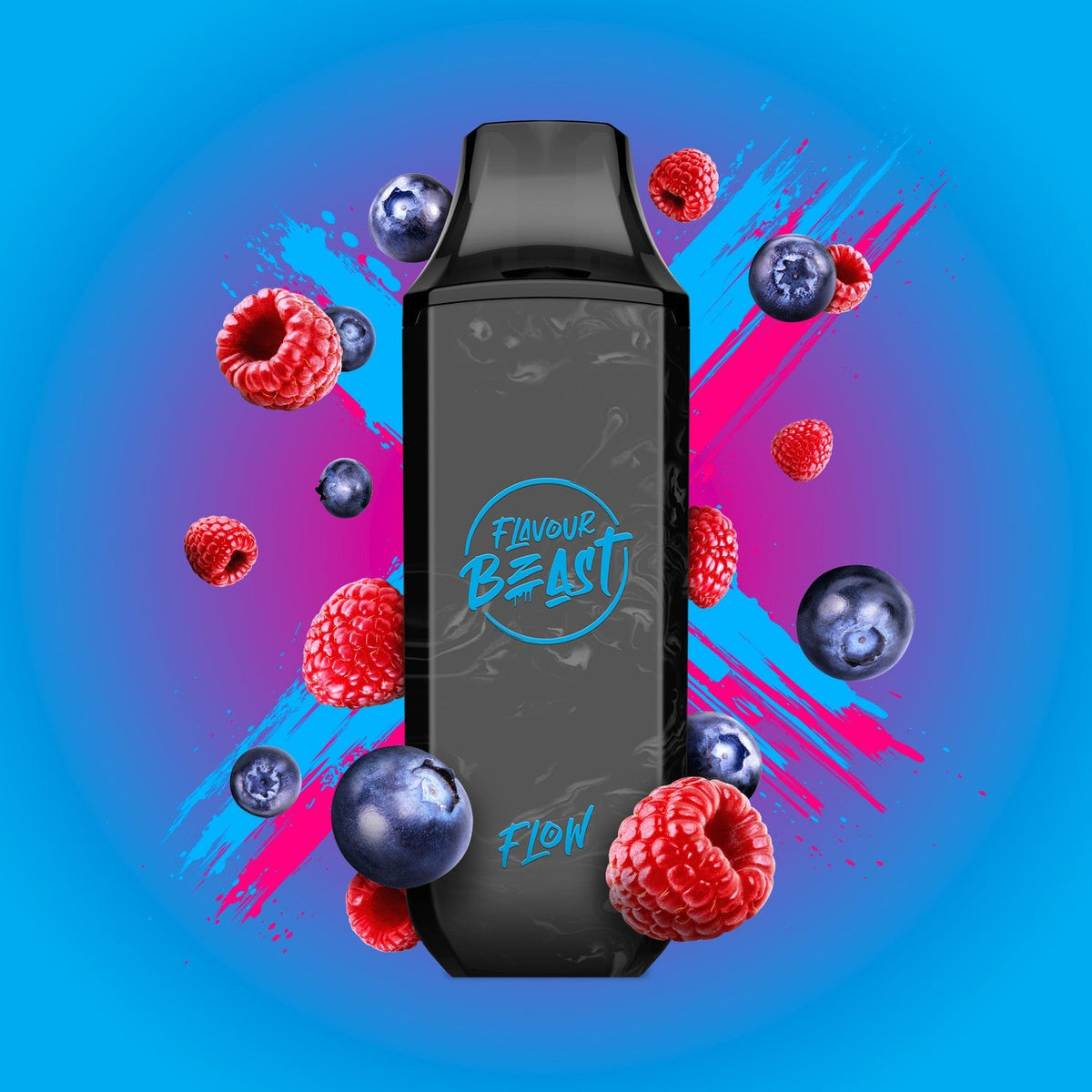 Flavour Beast Flow 5K Disposable - Packin' Bomb Blue Razz