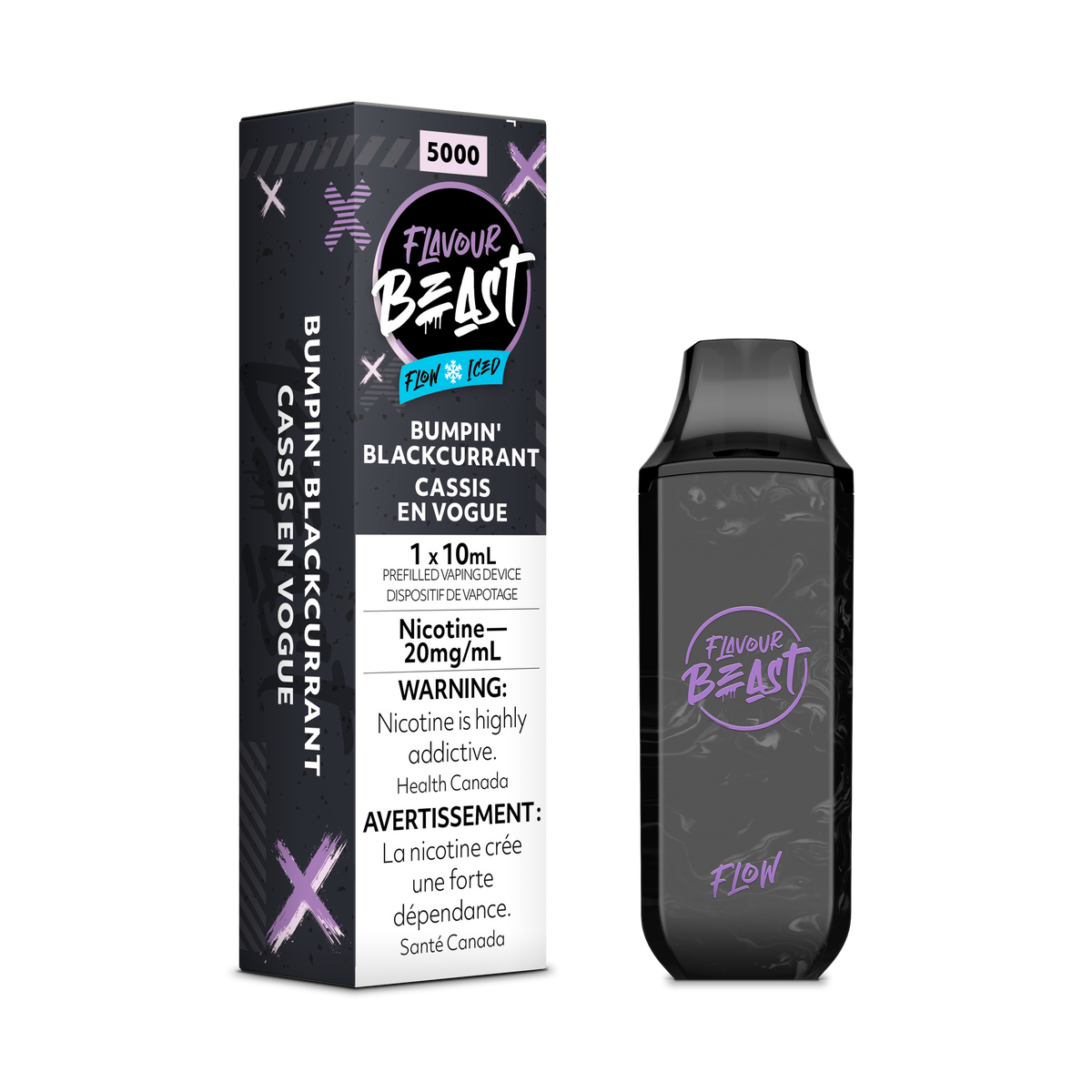 Flow by Flavour Beast - Bumpin' Blackcurrant Iced