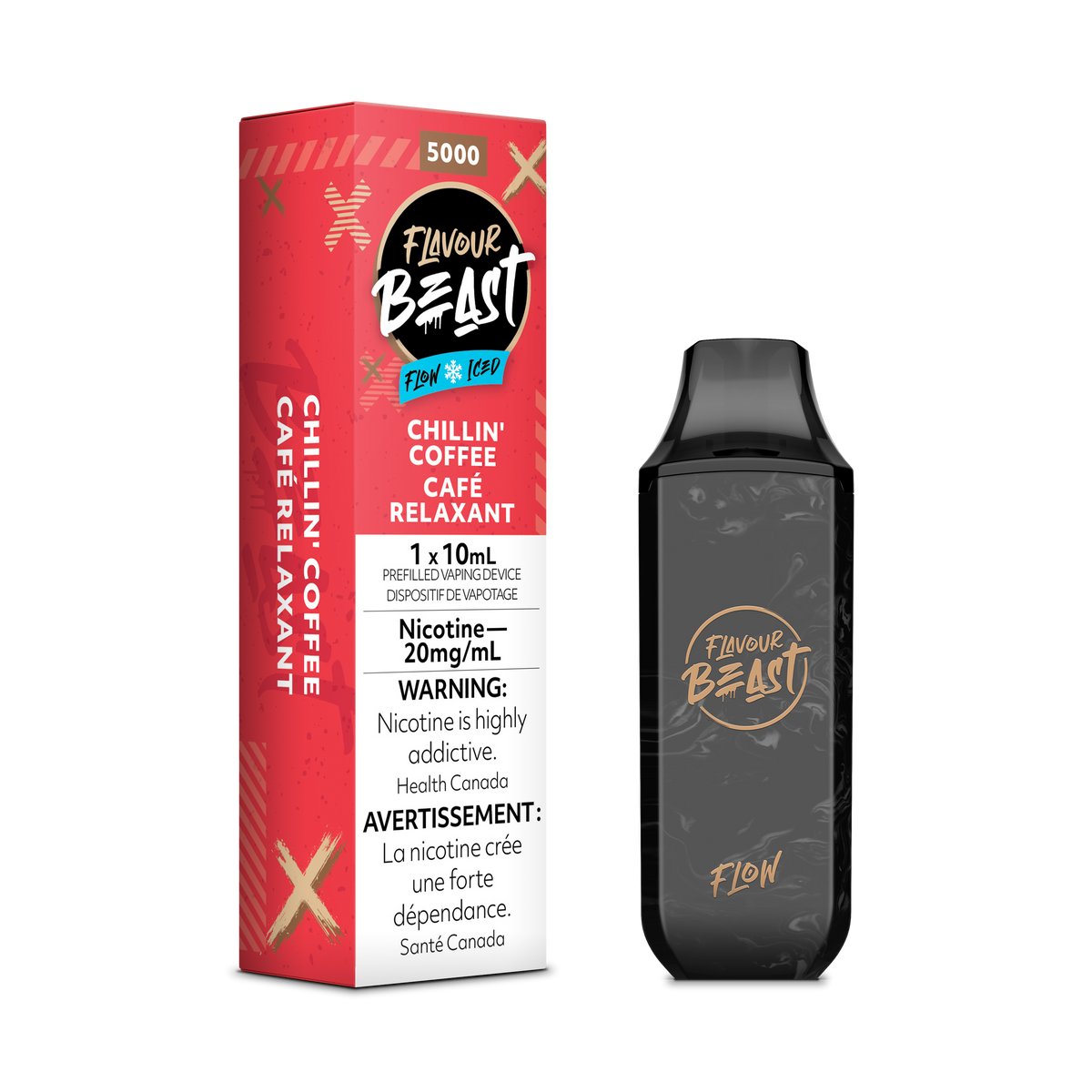 Chillin' Coffee Iced - Flow Disposable Vape Flavour Beast Chillin' Coffee Iced - Flow Disposable Vape Flavour Beast