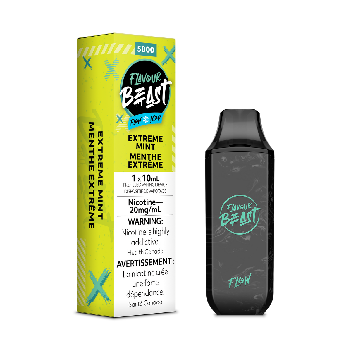 Flavour Beast Flow 5K Disposable - Extreme Mint Iced