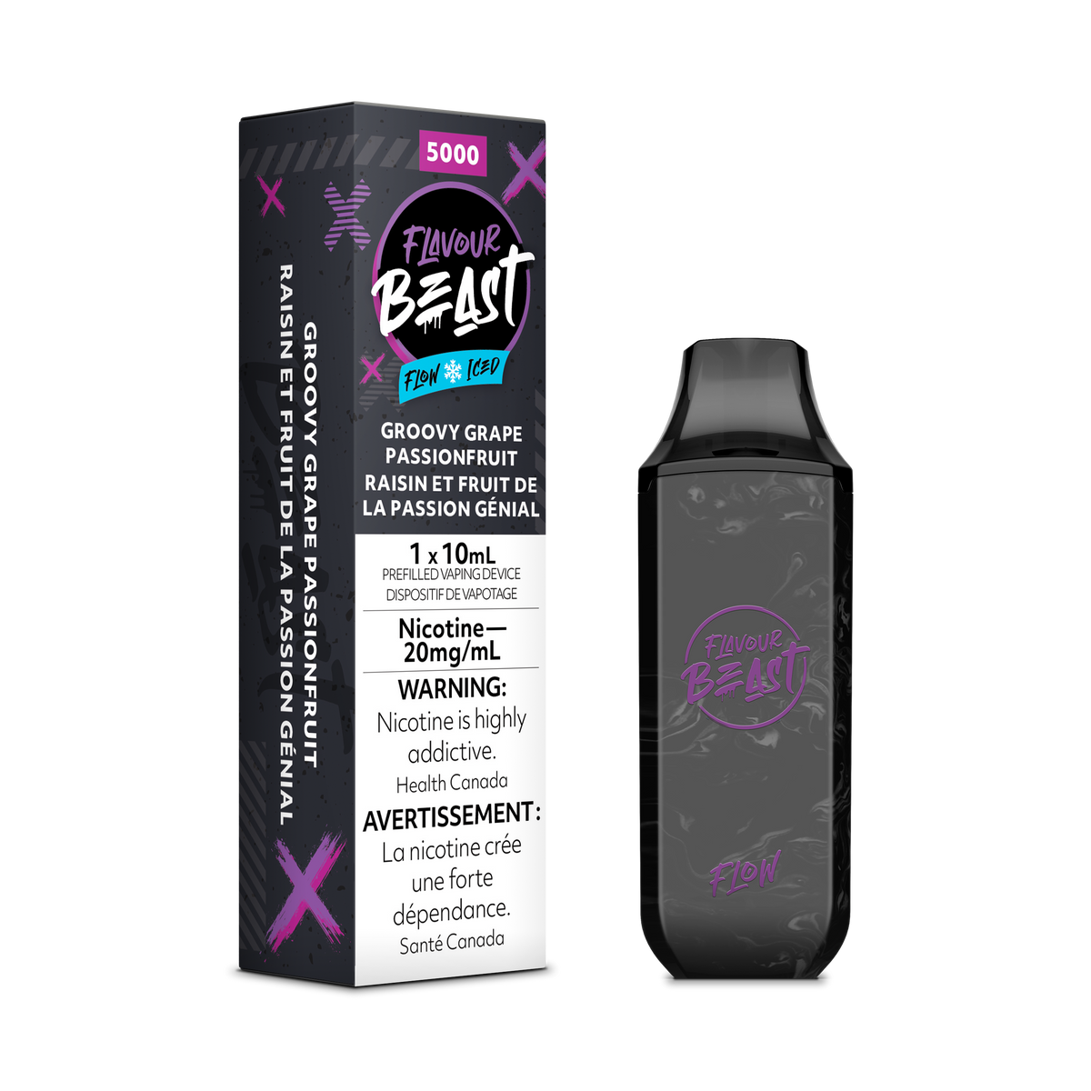 Flavour Beast Flow 5K -  Groovy Grape Passionfruit Iced