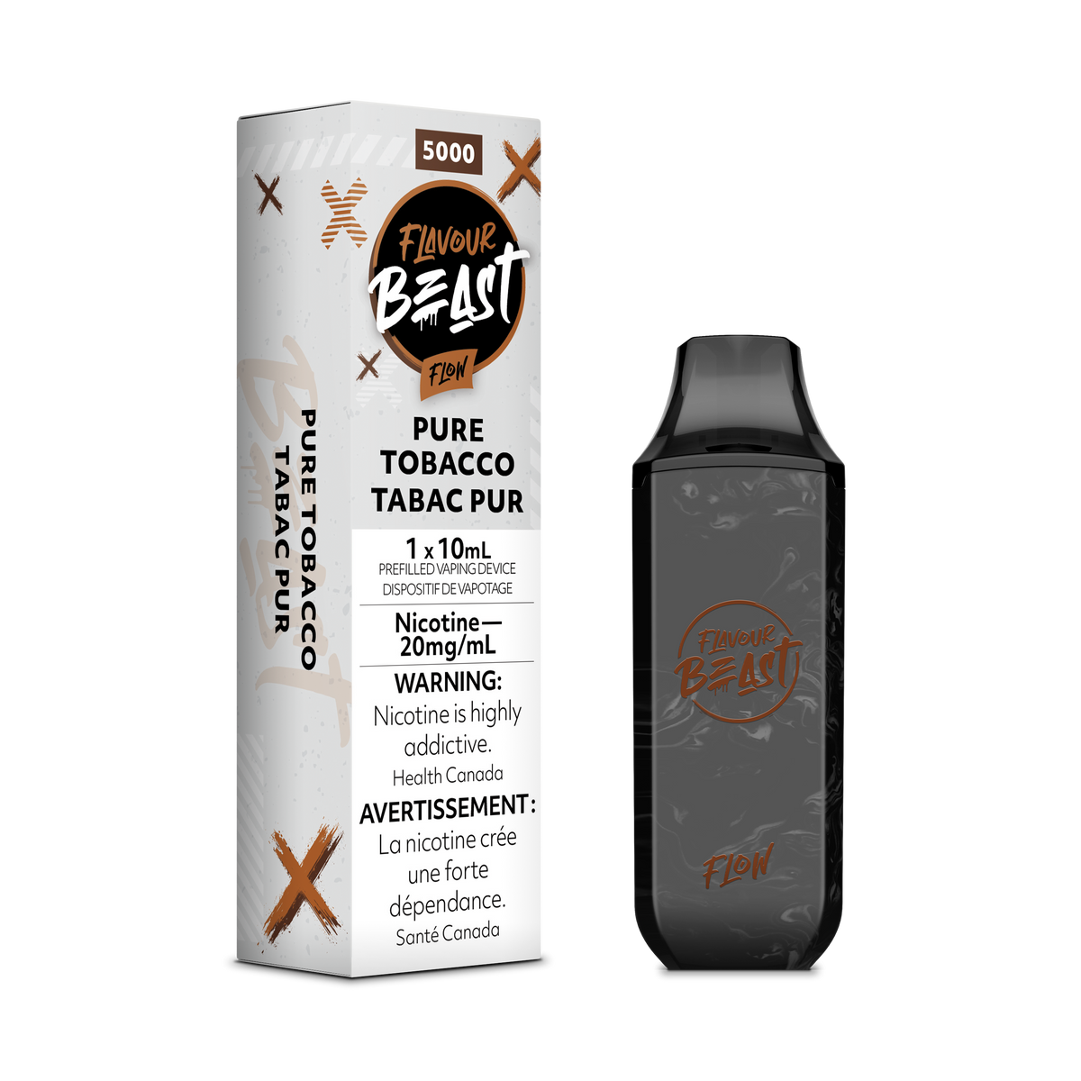 Flavour Beast Flow 5K Disposable - Pure Tobacco