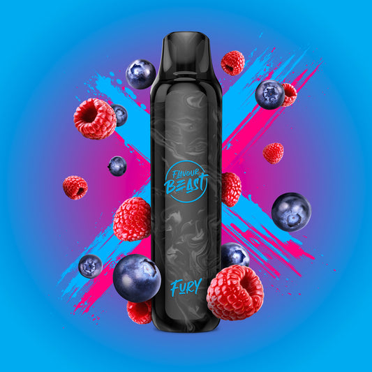 Flavour Beast Fury 800 Puff - Bomb Blue Razz