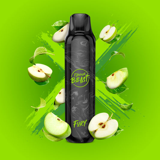 Flavour Beast Fury 800 Puff - Gusto Green Apple